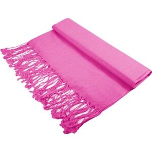 Rose Solid Colored Pashmina/ Scarf